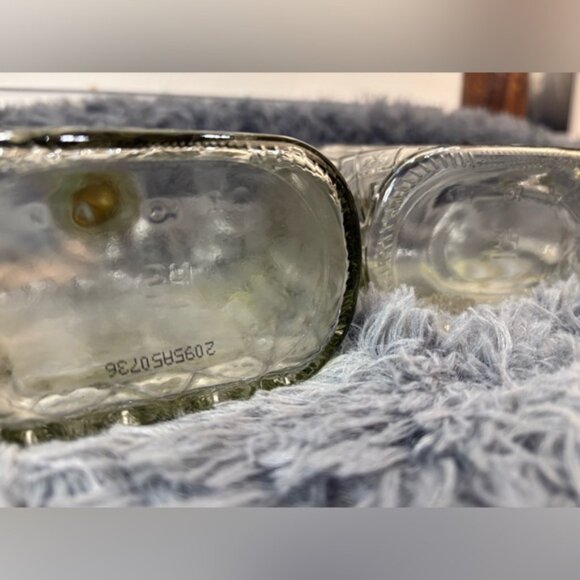 Crown Royal Empty Whiskey Bottles Lot of 2 750mL Canadian Glass DIY Decor - Picture 3 of 7